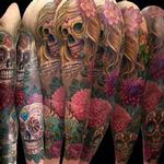 Tattoos - Dia De Los MuertosSleeve - 104743